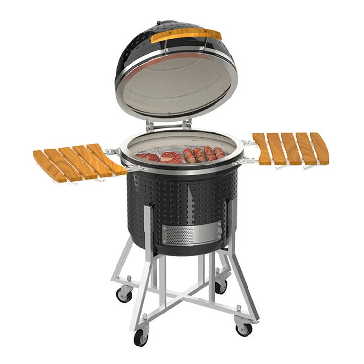 Outdoor Smoker Ceramic Grill BBQ Barbecue Charcoal Kamado Grills